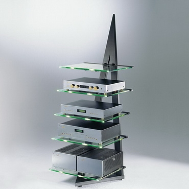 Schroers & Schroers Alphastatic Clear Glass Black