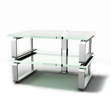 Schroers & Schroers LADON Audio 708/2 Clear Glass Black