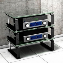 Schroers & Schroers LADON Audio 708/3 Clear Glass Black