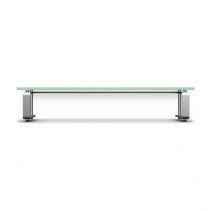 Schroers & Schroers LADON TV 1065 Base Clear Glass Black