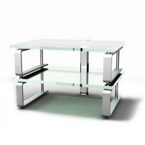 Schroers & Schroers LADON Audio 708/2 Clear Glass Black